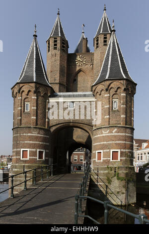 Haarlem, der Amsterdamse Poort, Holland Stockfoto