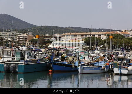 Sainte-Maxime, Hafen, Golfe de Saint-Tropez Stockfoto