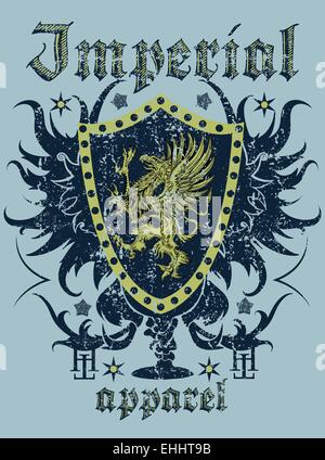 Imperial Bekleidung Stock Vektor