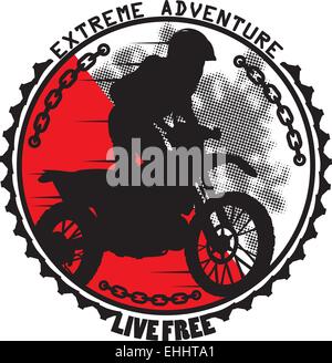 Extreme Abenteuer Stock Vektor