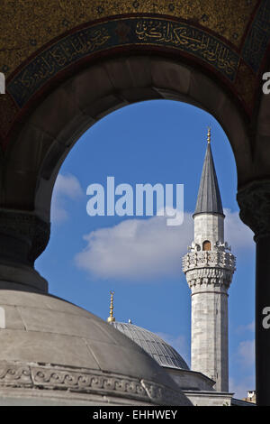 Minarett Stockfoto