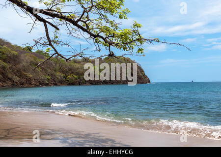 felsige Küste des Golf von Papagayo - Costa Rica Stockfoto