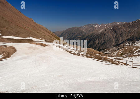 Talgar Pass. Shymbulak resort Stockfoto