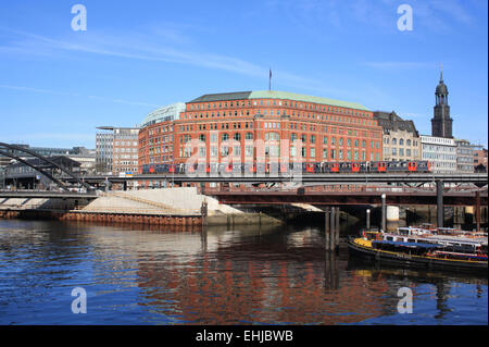 Hamburger Hafencity Stockfoto