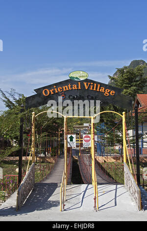 Oriental Village Stockfoto