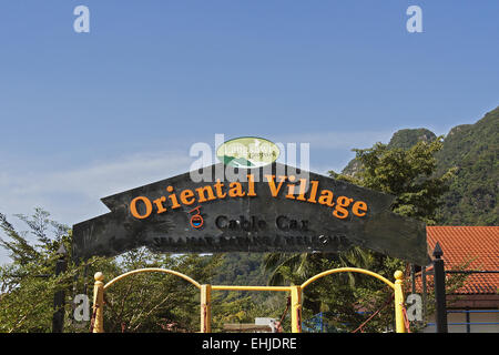 Oriental Village Stockfoto