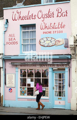 Wheelers Oyster Bar Whitstable Stockfoto