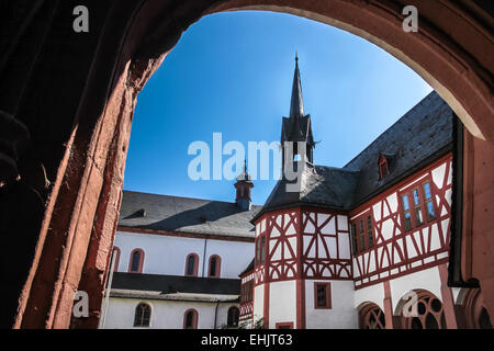 Kloster der Zisterzienser Kloster Kiedrich, Rheingau, Hessen, Deutschland Stockfoto