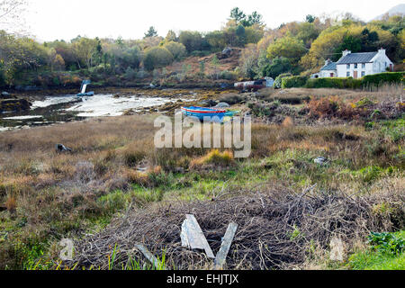 Eintritt und Cottage Glengarriff west cork, Irland Stockfoto