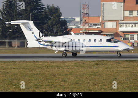 PIAGGIO P180 Avanti von der italienischen Luftwaffe. Stockfoto