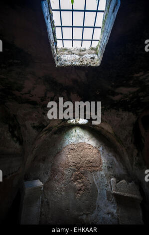Punische Nekropole im Inneren der Antonine-Bad-Komplex an Karthago, Tunesien. Stockfoto