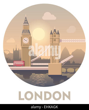 Reiseziel London Stockfoto