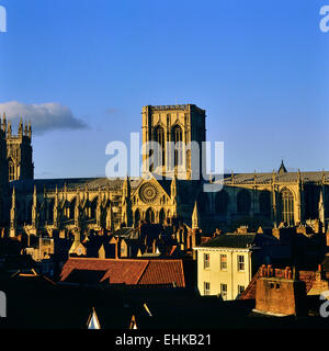 York Minster Cathedral.  York. Yorkshire. UK Stockfoto