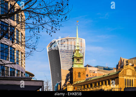 "Walkie-Talkie" 20 Fenchurch Street, City of London Stockfoto