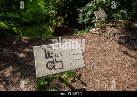 Punischen Brennofen innerhalb der Antonine-Bad-Komplex an Karthago, Tunesien. Stockfoto
