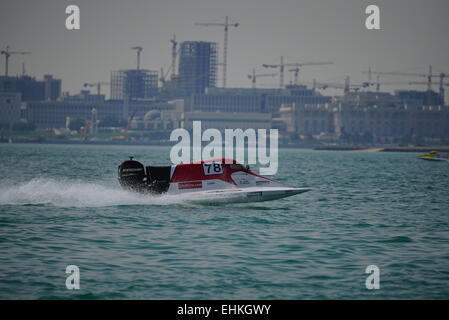 F1H2O UIM 11. Grand Prix von Katar Stockfoto