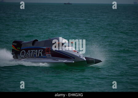 F1H2O UIM 11. Grand Prix von Katar Stockfoto