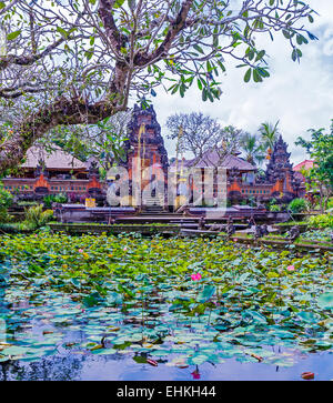 In Hindu-Tempel, Ubud, Bali, Indonesien Stockfoto