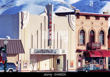 Hailey, Idaho - Januar 15: Hailey, Idaho am 15. Januar 1998. Stockfoto