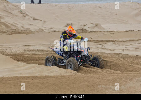 BXUK Strand Rennen auf Margate Main Sands Stockfoto