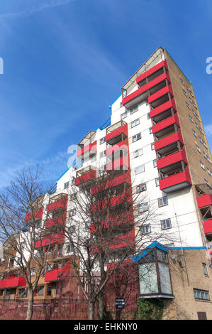 Tom Collins Haus Teil der Byker Wand, Newcastle upon Tyne, North East England, Großbritannien Stockfoto