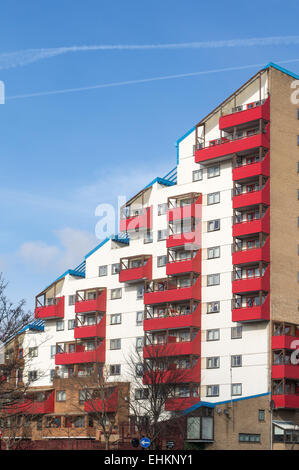 Tom Collins Haus Teil der Byker Wand, Newcastle upon Tyne, North East England, Großbritannien Stockfoto