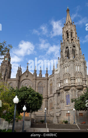 Arucas, Iglesia de San Juan Bautista, Gran Canaria, Kanarische Inseln, Spanien, Europa Stockfoto