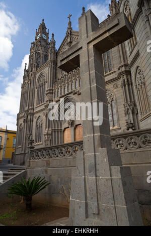 Arucas, Iglesia de San Juan Bautista, Gran Canaria, Kanarische Inseln, Spanien, Europa Stockfoto