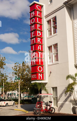 Bohemian Hotel in Disney schuf Meister geplante Gemeinschaft von Celebration, Florida. Stockfoto