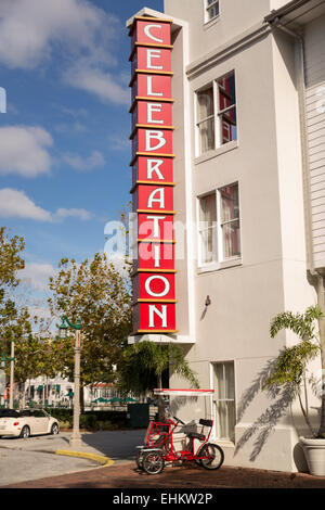 Bohemian Hotel in Disney schuf Meister geplante Gemeinschaft von Celebration, Florida. Stockfoto