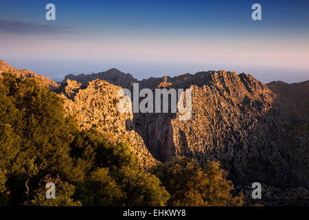 Torrente de Pareis Schlucht, Mallorca, Spanien Stockfoto