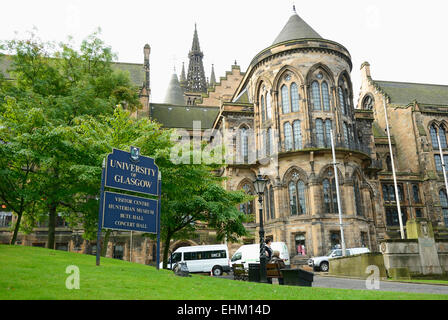 Universität von Glasgow Stockfoto