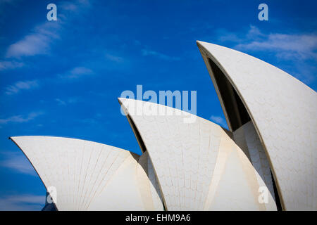 Closeup Details des Sydney Opera House, Australien Stockfoto