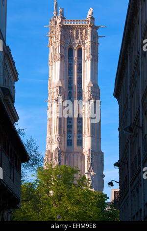 Saint-Jacques-Turm (Tour Saint-Jacques) (1509-1523), Paris, Frankreich Stockfoto