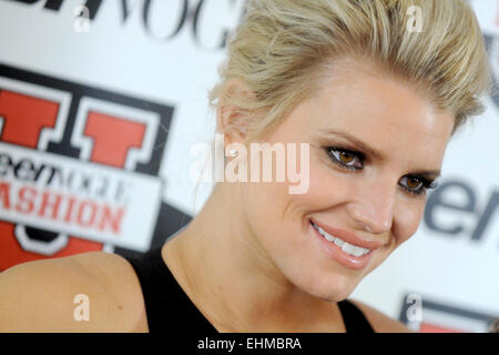 Jessica Simpson besucht Teen Vogue 10. jährlichen Mode Universität Conde Nast am 14. März 2015 in New York City/Picture alliance Stockfoto