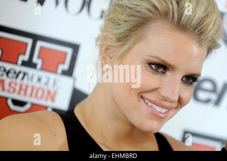 Jessica Simpson besucht Teen Vogue 10. jährlichen Mode Universität Conde Nast am 14. März 2015 in New York City/Picture alliance Stockfoto