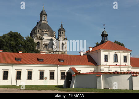 Pazaislis Kloster in Kaunas, Litauen. Stockfoto