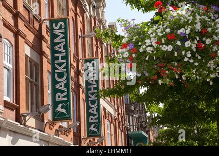 Rackhams Kaufhaus im Stadtzentrum von Leicester -=House of Fraser Gruppe Stockfoto