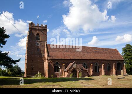 St. Peterskirche, mit Blick auf Kinver South Staffordshire Stockfoto