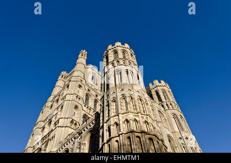 Äußere Detail der Ely Cathedral Stockfoto