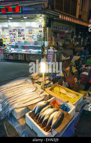 Asien, Republik Korea, Südkorea, Seoul, Nandaemun Lebensmittelmarkt Stockfoto