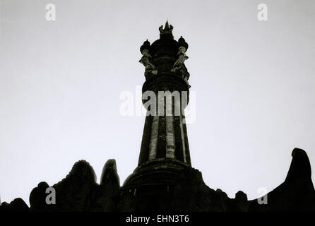 Bajra Sandhi Denkmal in Denpasar auf Bali in Indonesien in Südostasien. Architektur Gebäude Geschichte Kultur historischen Wanderlust Travel Stockfoto