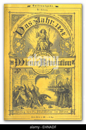 RESCHAUER u. SMETS (1872) Das Jahr 1848. Geschichte der Wiener Revolution Stockfoto