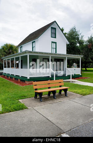 Eines der typischen Gebäude in Melbourne, Florida, Vereinigte Staaten Stockfoto