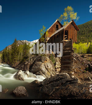 Crystal Mil oder entlaufenen Pferd Milll in Colorado Stockfoto