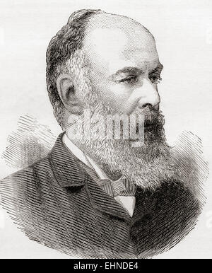 Sir John Eldon Gorst, 1835 – 1916.  Britischer Jurist und Politiker. Stockfoto