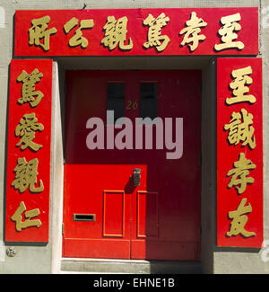 China Town, Portland, Oregon Stockfoto