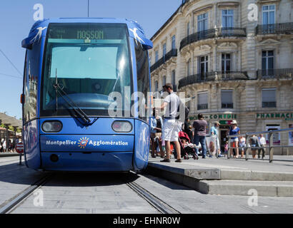 Montpellier Centre Stockfoto