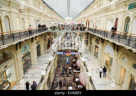 Einkaufszentrum in Moskau Stockfoto