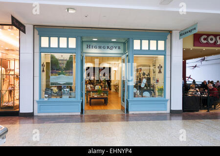 Cribbs Causeway Shopping Mall Innen Bristol Uk Stockfoto Bild